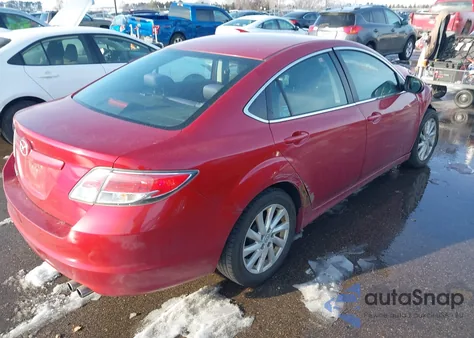 2012 Mazda Mazda6 I Touring z USA, uszkodzony, nr VIN 1YVHZ8DH2C5M14972